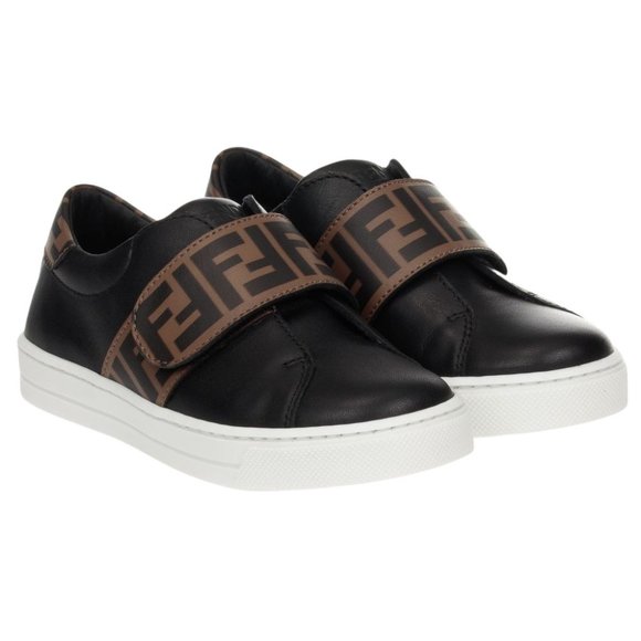 Fendi Other - Fendi Kids' FF Logo Low Top Sneaker Kids Size 34 ( US 3)